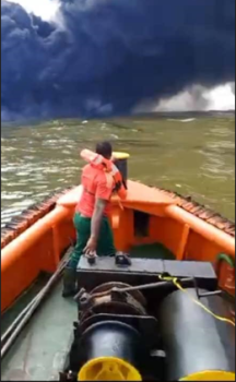 Fire Erupts on Britania U Drilling Platform Near Forcados