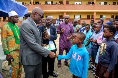 CSR: Tin Can Island Port donates educational items to schools in host community