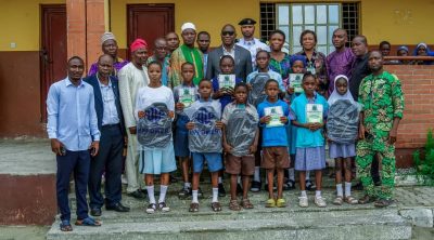 Tin Can Island Port donates educational items to schools