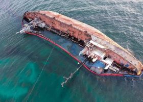 One Dead, Nine Crew Members Rescued from Sinking Ship