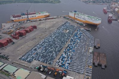 PTML Nigeria Becomes Major Transhipment Hub to Europe, Receives First RoRo Ship From China 