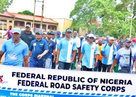 Customs, FRSC Stage 5km Walk to Promote Work-Life Balance  