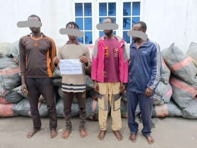 Nigerian Navy Seizes 2,880kg of Cannabis, Arrests Four Suspects