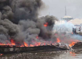 Tragedy on Bayelsa Waterways: 20 Dead in Cargo Boat Explosion