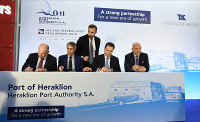 Grimaldi Group Acquires Majority Stake in Heraklion Port Authority