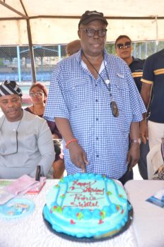 Ex-ANLCA President Prince Olayiwola Shittu Honoured at Maritime Cup Opening Ceremony