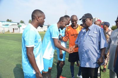 Ex-ANLCA President Prince Olayiwola Shittu Honoured at Maritime Cup Opening Ceremony