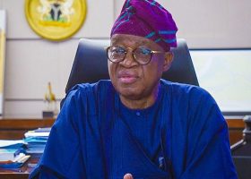 Minister of Marine and Blue Economy, Gboyega Oyetola