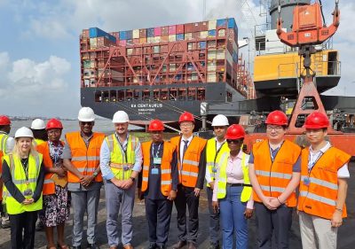 APM Terminals Welcomes ‘EA CENTAURUS’, Largest Containership to Berth at Apapa Port