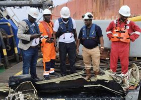 80% of Crashed Helicopter Wreck Recovered from Atlantic Ocean, Says NIMASA