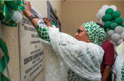 First Lady Oluremi Tinubu Inaugurates COWA Skills Acquisition Centre in Abuja