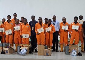 WACT Empowers 20 Youths in Host Community with Paint Production Training, Starter Packs