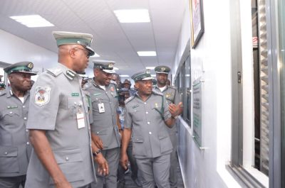 Customs CG Commissions Newly Renovated Tin-Can Command Administrative Building