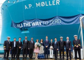 Maersk Names Latest Methanol-Powered Vessel ‘A.P. Møller’ in Singapore