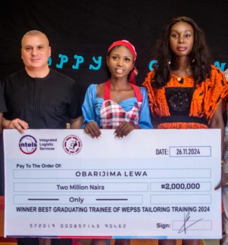 INTELS Empowers 62 Women Through WEPSS, Donates Garments to Host Communities