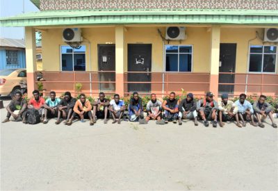 Nigerian Navy Ship Beecroft Intercepts 19 Stowaways on Europe-Bound Vessels