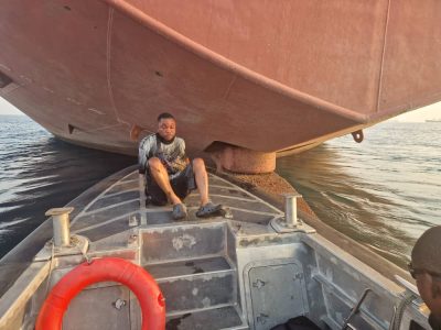 Nigerian Navy Ship Beecroft Intercepts 19 Stowaways on Europe-Bound Vessels