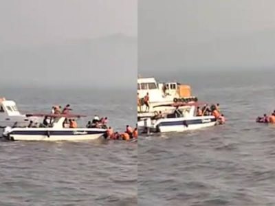 13 Dead, 99 Rescued as Naval Boat Collides with Passenger Ferry Near Mumbai