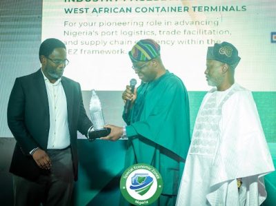 WACT-APM Terminals Nigeria Wins Special Economic Zones Industry Pacesetter Award