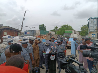 Nigeria Customs Service Hands Over Seized Goods Worth N1.72bn to NDLEA, Arrests Six 