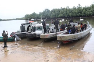 Nigerian Navy Rescues 15 Passengers from Suspected Kidnappers on Bonny River
