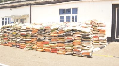 Operation AWATSE Intercepts 1,306 Bags of Smuggled Rice in Lagos 
