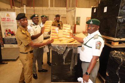Nigeria Customs Service Intercepts Tramadol Worth Over N8.6bn at Abuja Airport