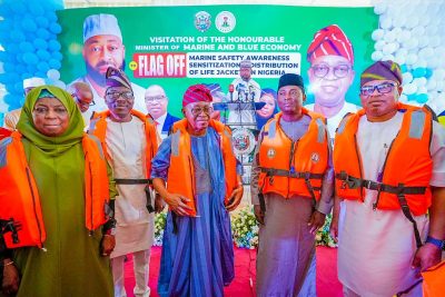 Oyetola Flags Off Distribution of 42,000 Life Jackets to Boost Waterway Safety 