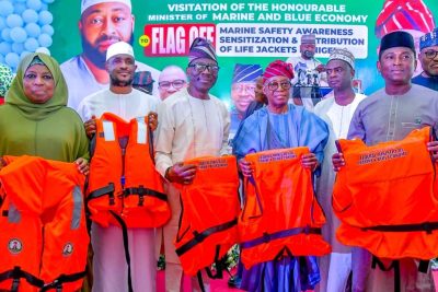 Oyetola Distributes 42,000 Life Jackets to Boost Waterway Safety 