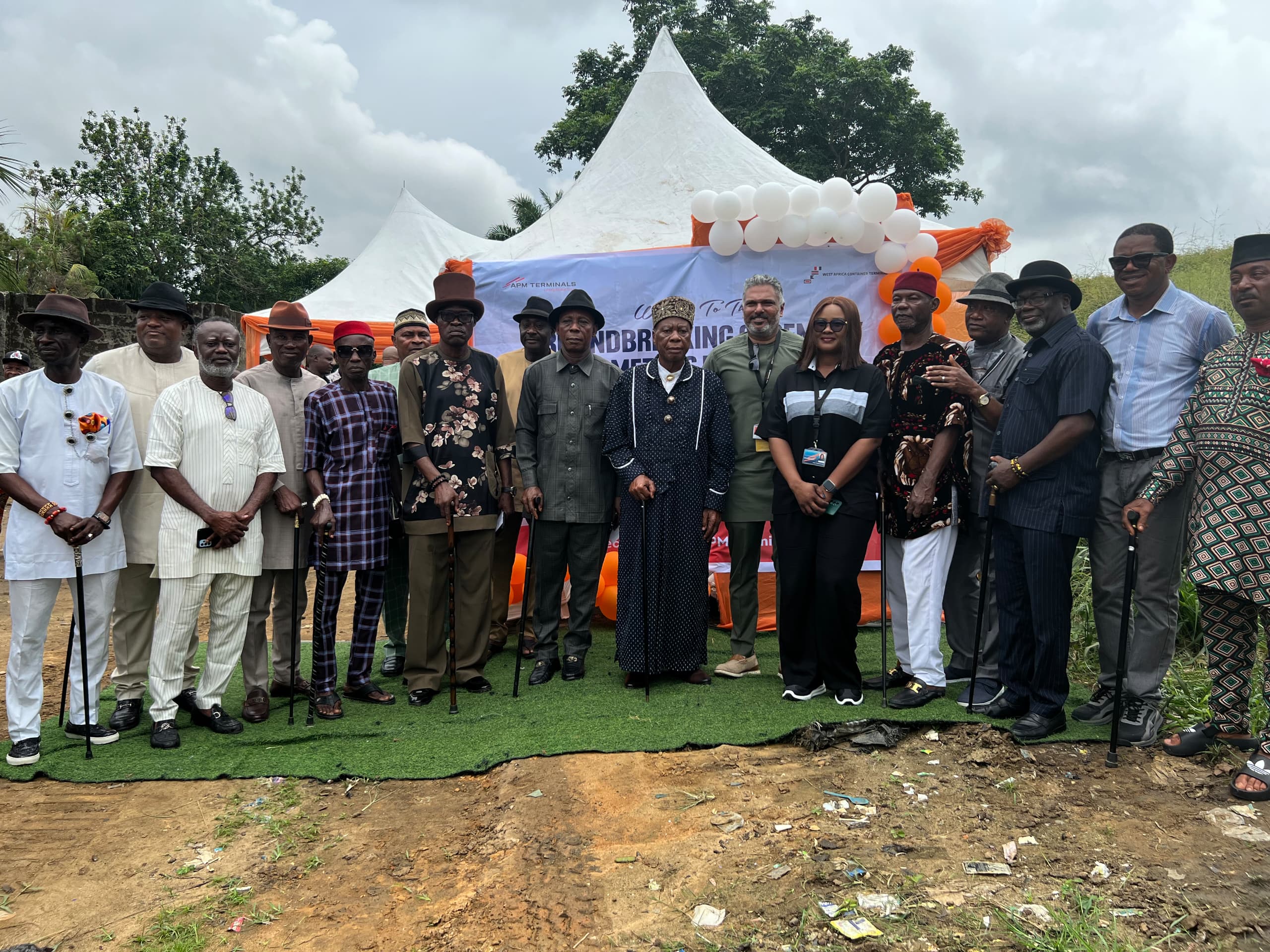 WACT-APM Terminals Nigeria Celebrates Groundbreaking of Vital Drainage Project in Host Community