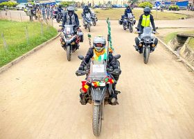 Nigeria Customs Service Officer Finishes 72-Day Solo Trip to Belgium