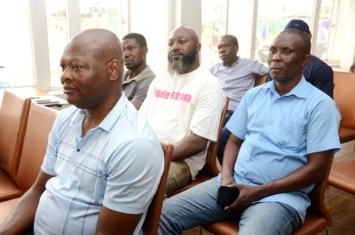 Faces at the Draws for the 2025 Maritime Cup Tournament