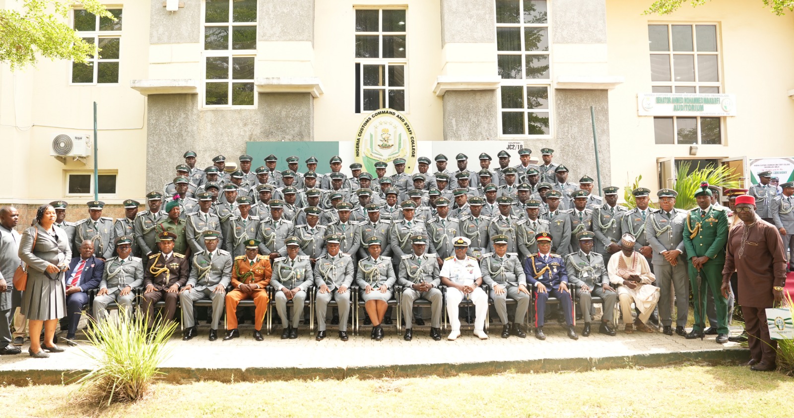 Customs Graduates 100 Officers