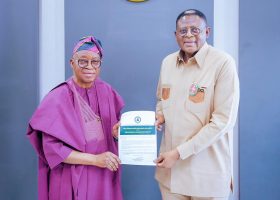 Oyetola Presents Bakassi Deep Seaport Certificate of Compliance