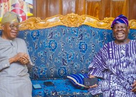 Oyetola Celebrates Bisi Akande at 87