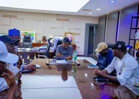 Oyetola Receives Southwest City Boy Movement Directors