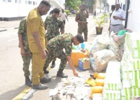 Nigerian Navy Raids Drug Den in Apapa
