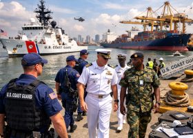 US Coast Guard Arrives in Lagos