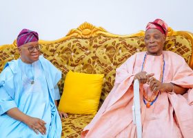 Oyetola Visits Olubadan