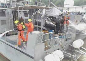 Nigerian Navy Harbour Defence Drill