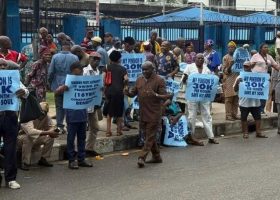NPA Pensioners Storm Lagos Headquarters