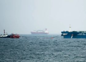 Oil-Laden Iranian Tankers