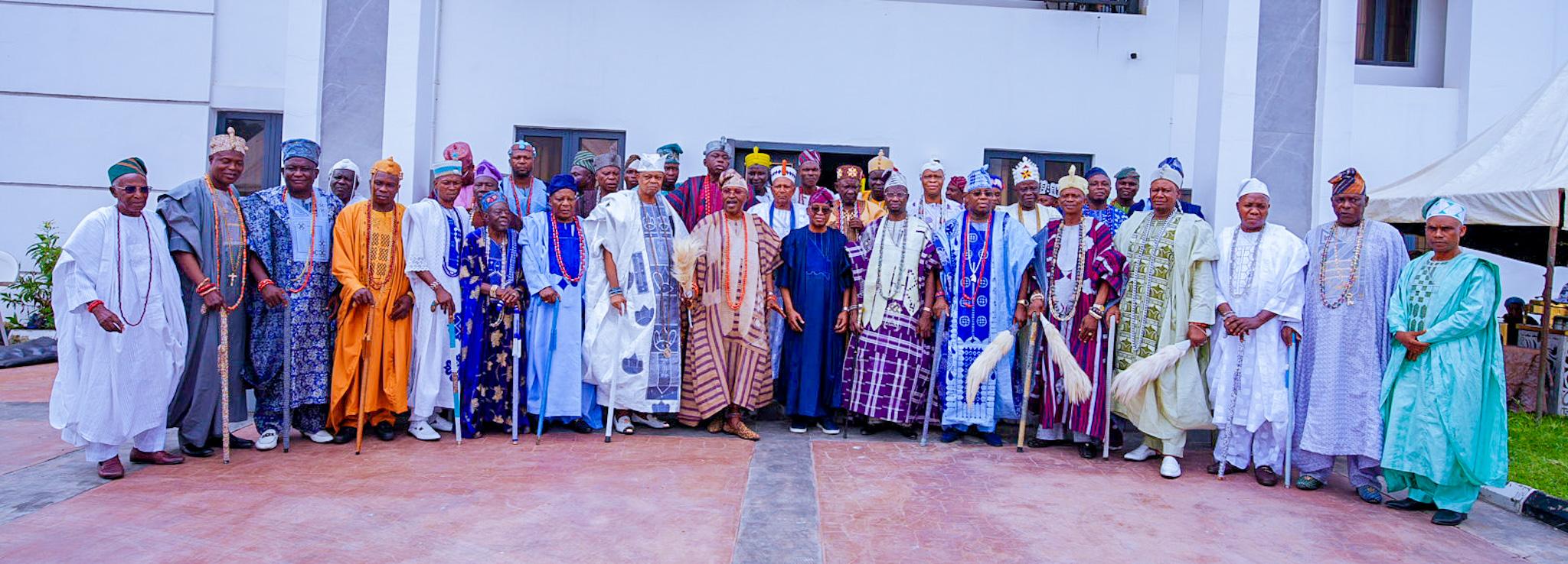Osun Monarchs Praise Tinubu