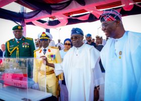 Tinubu Declares Piracy Crushed