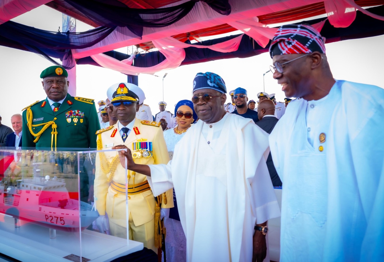 Tinubu Declares Piracy Crushed