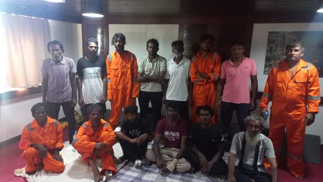 14 Indian Seafarers Rescued