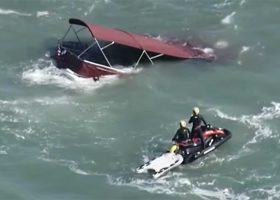 Pontoon Boat Capsizes
