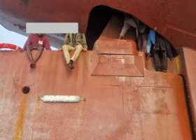 Navy Nabs Five Stowaways