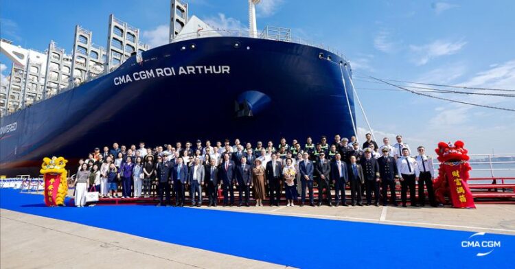 CMA CGM Names Container Ship