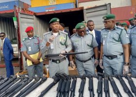 Customs Intercepts Rifles